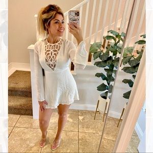 Forever 21 White Mini Dress